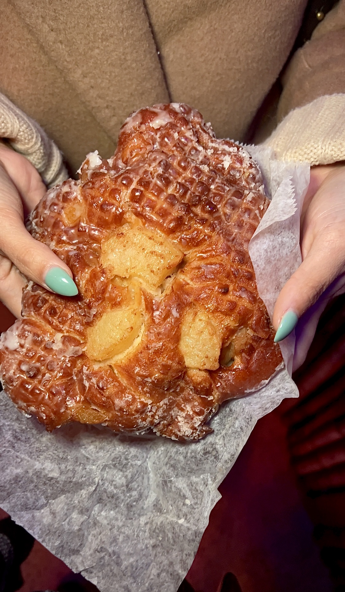 Apple Fritter from Back Door Donuts